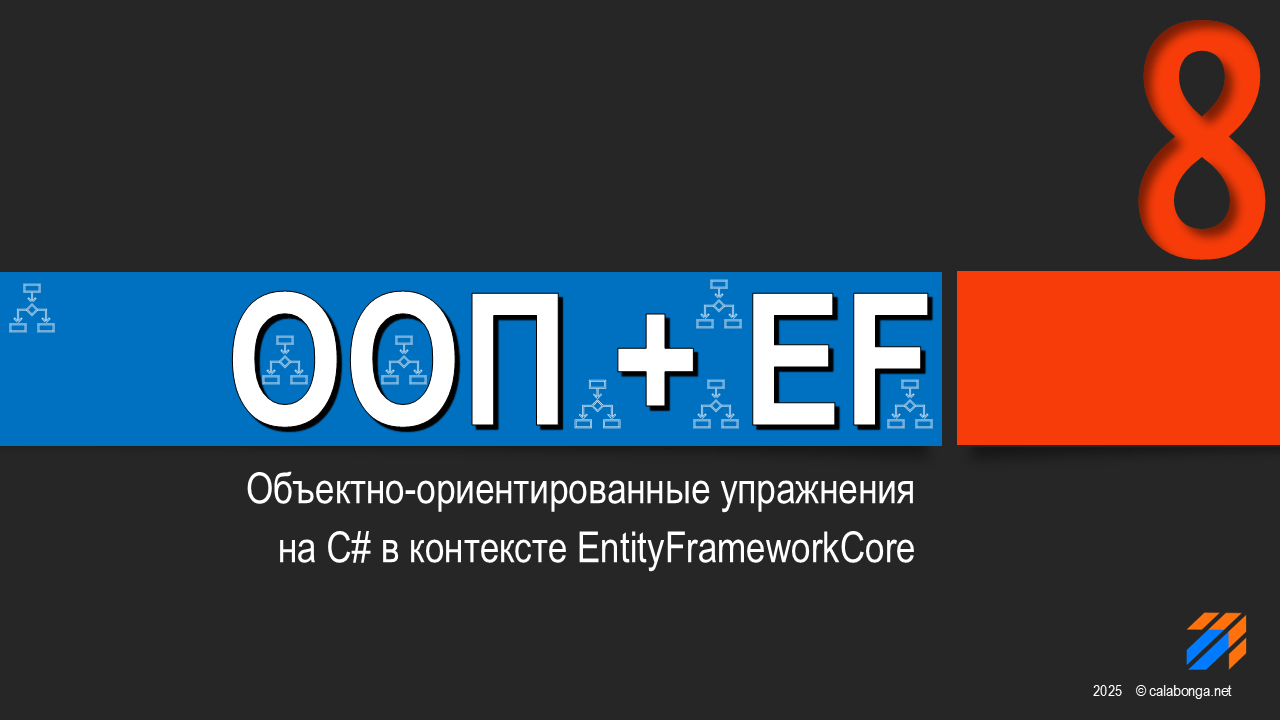 ООП + EntityFrameworkCore = Упражнения (8) ООП + EntityFrameworkCore = Упражнения (8)