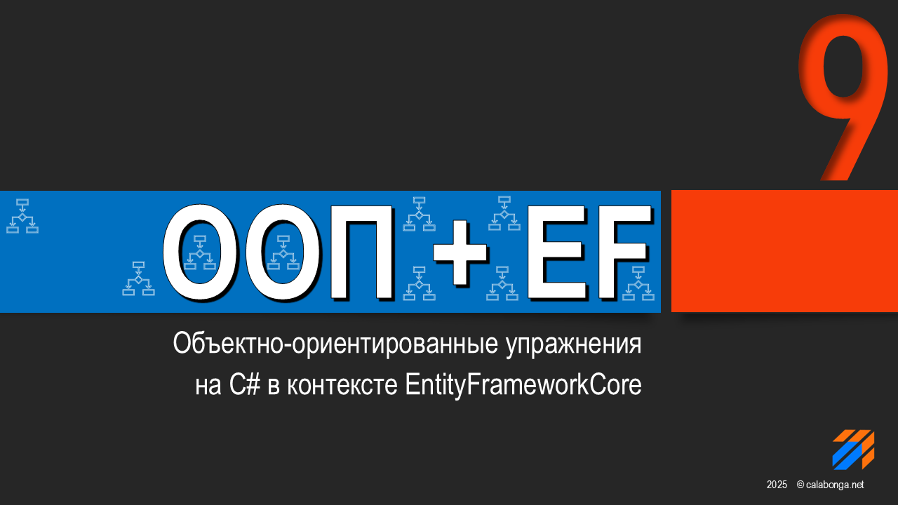 ООП + EntityFrameworkCore = Упражнения (9) ООП + EntityFrameworkCore = Упражнения (9)