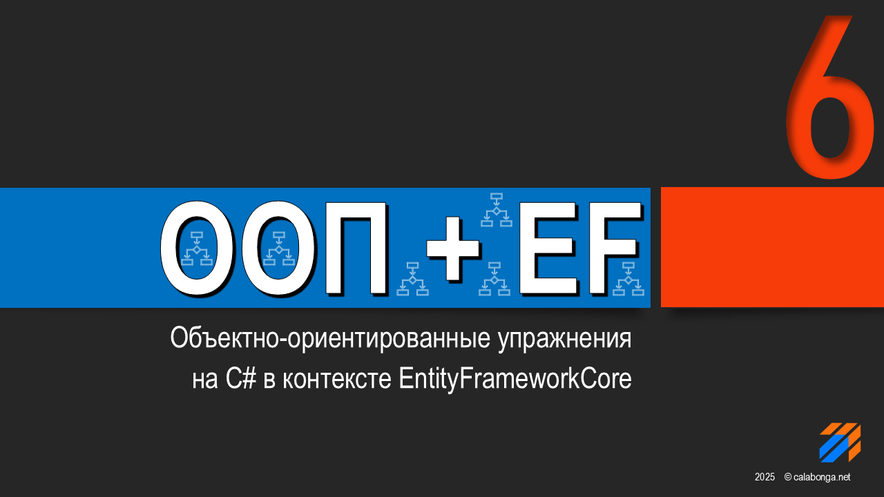ООП + EntityFrameworkCore = Упражнения (6) ООП + EntityFrameworkCore = Упражнения (6)