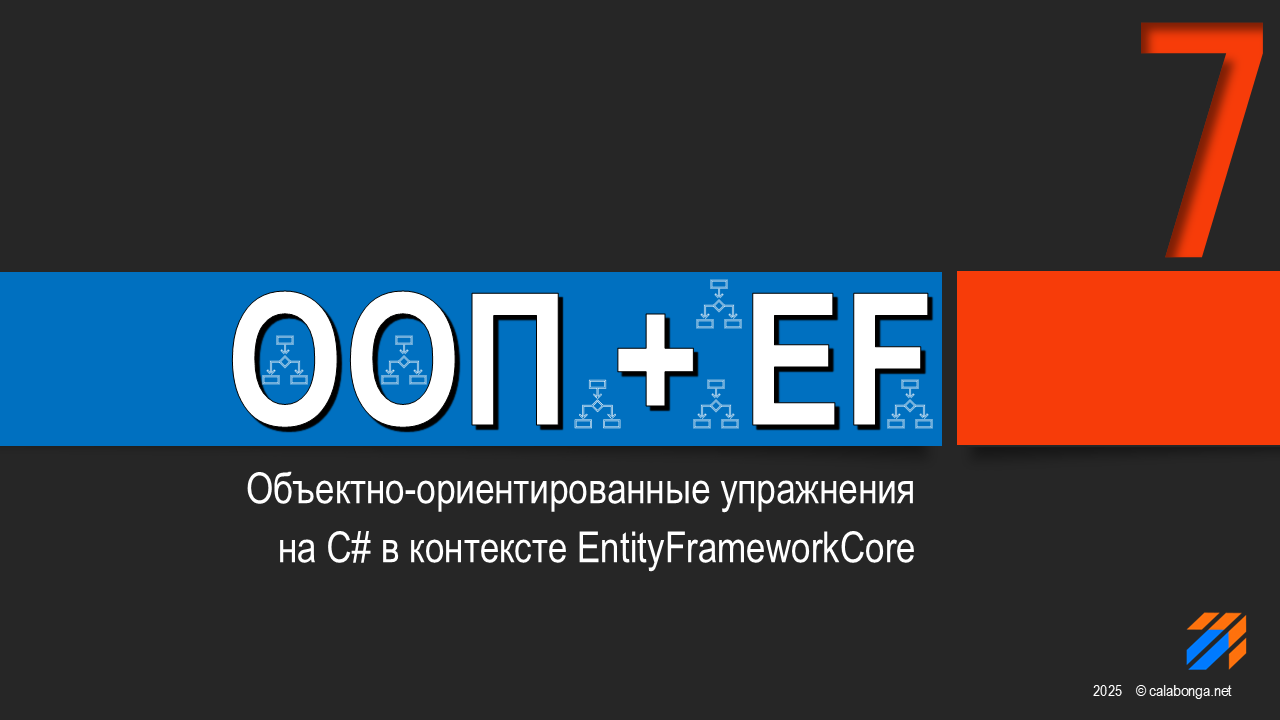 ООП + EntityFrameworkCore = Упражнения (7) ООП + EntityFrameworkCore = Упражнения (7)